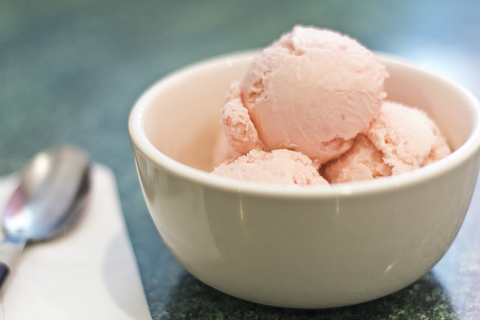 Ice cream — soft food after jaw surgery