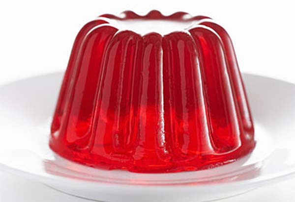 Jell-O — soft food after jaw surgery