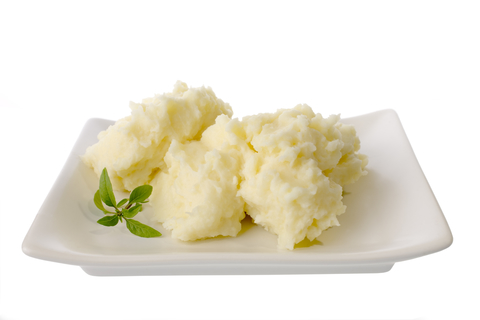 Mashed potatoes — soft food after jaw surgery